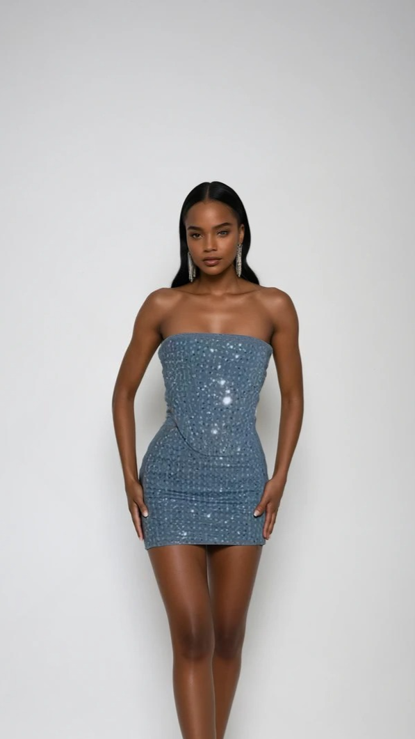 Ocean éclat dress